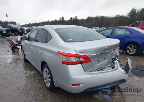 2015 Nissan Sentra S from USA, damaged, VIN 3N1AB7AP7FY238447